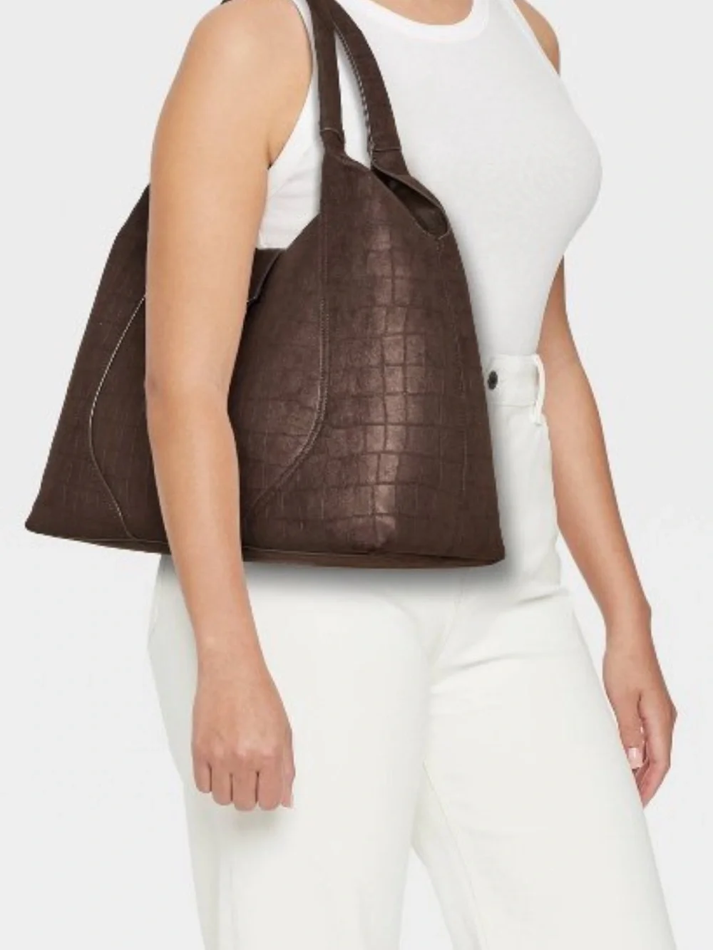 a new day brown faux